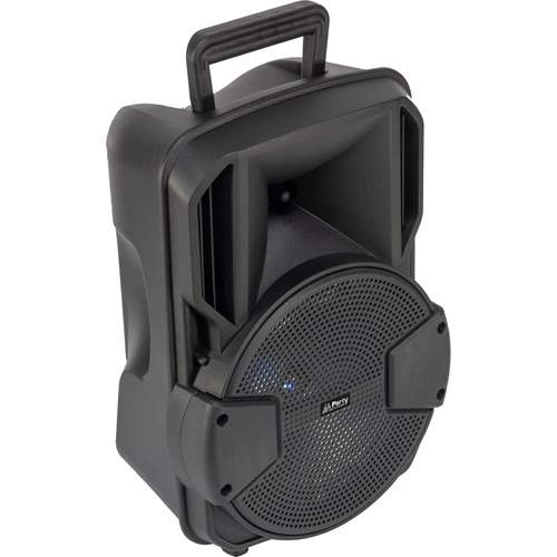 Enceinte portable 8'' - LED RVB + Micro & Pied inclus