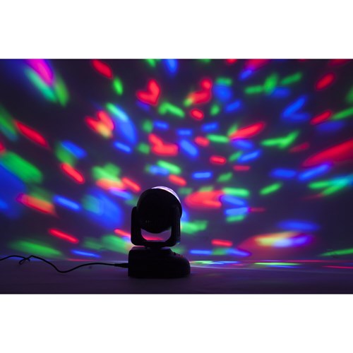 Lyre LED RVB - Effet Astro 6 x 3W - Télécommande