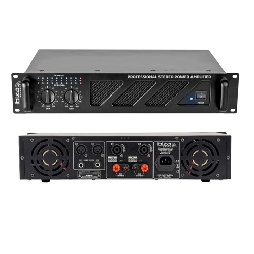 Amplificateur sono 2 x 240W - Format rack 2U