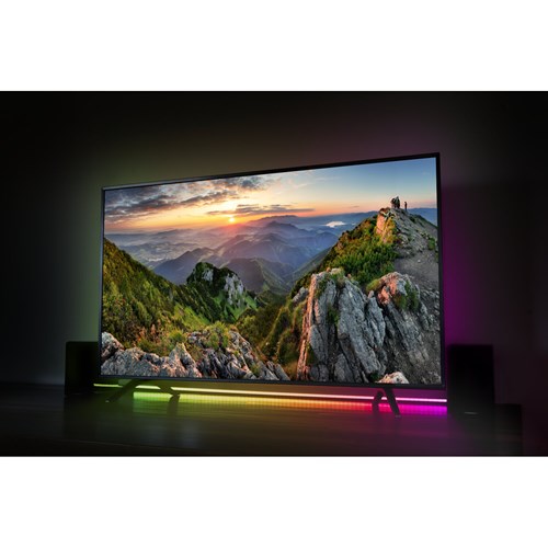 Tube LED RVB 1,0m - Trépied + Télécommande + App - Noir