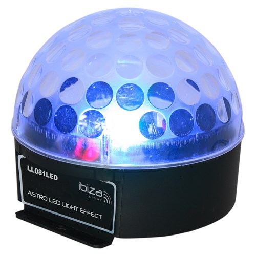 Effet lumineux ASTRO - 81 lentilles - 3 x 3W RVB