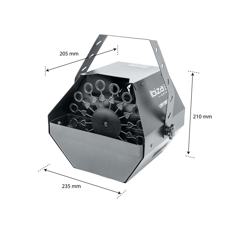 Machine à bulles sur batterie - Télécommande évenement