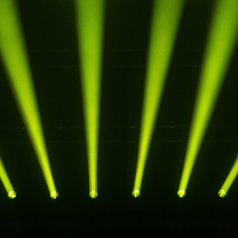 Projecteur Lyre Beam 60W - Gobos DMX Couleurs