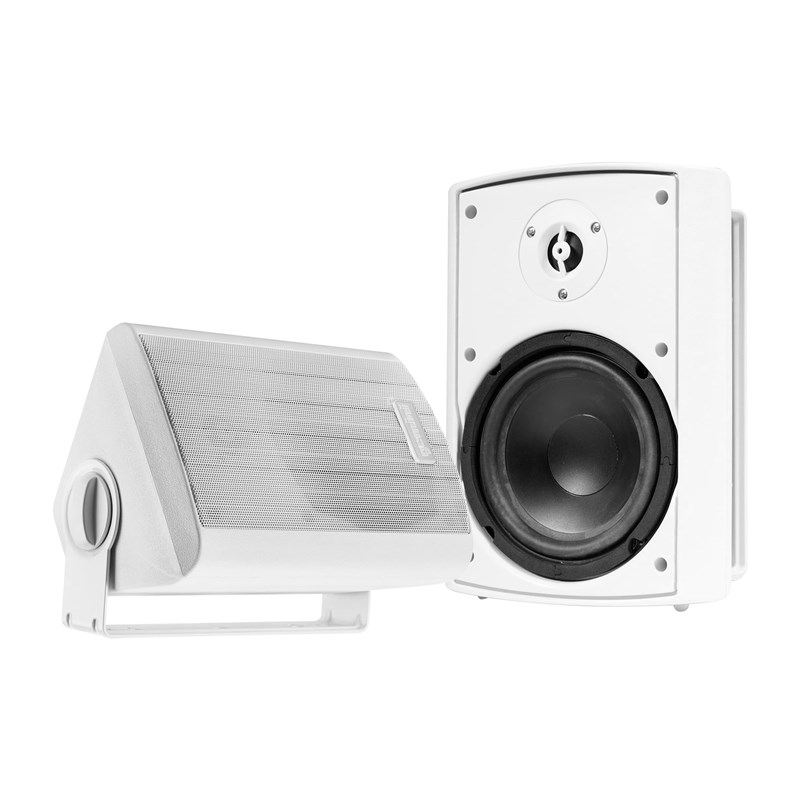 Paire d'enceintes extérieures 300W - Bluetooth - IP44 active