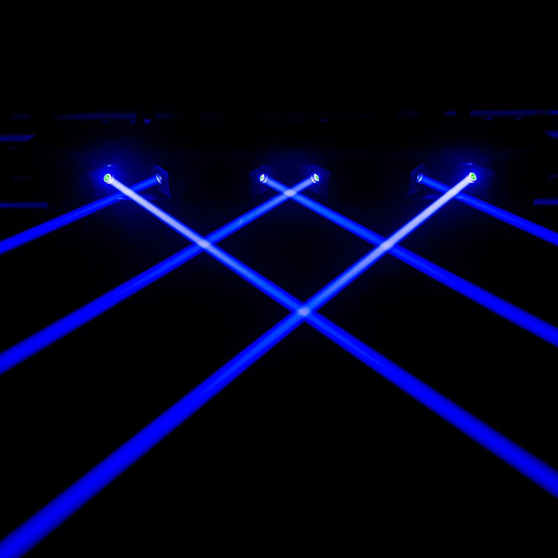 Barre Laser Motorisée RGB 6x1000mW - DMX DJ Club