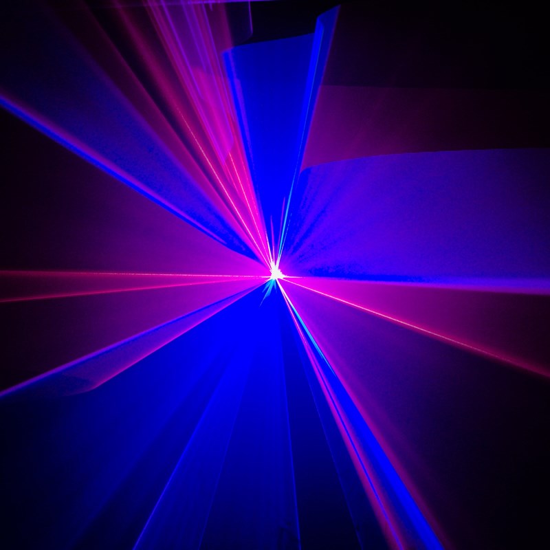 Laser RGB Class 4 - 300/80/1000mW - ILDA & Scan scène