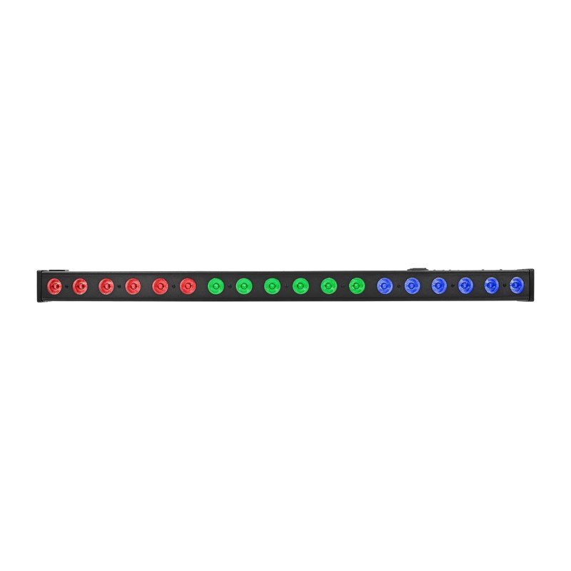 Barre LED RGB 18x3W - DMX - 4 modes éclairage