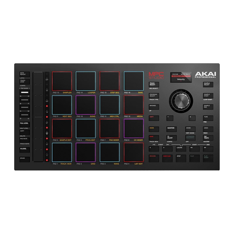 Contrôleur production 16 pads - ruban tactile - écran - USB