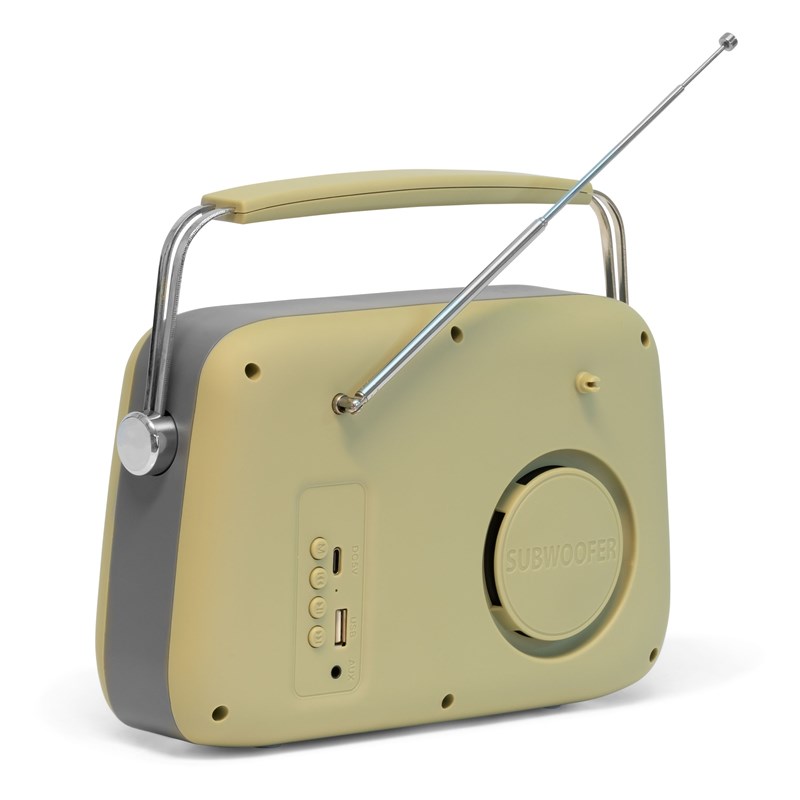 Radio vintage sur batterie - Bluetooth