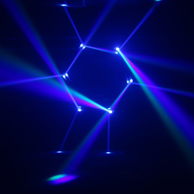 Jeu de lumière effet Beam multicolore DJ