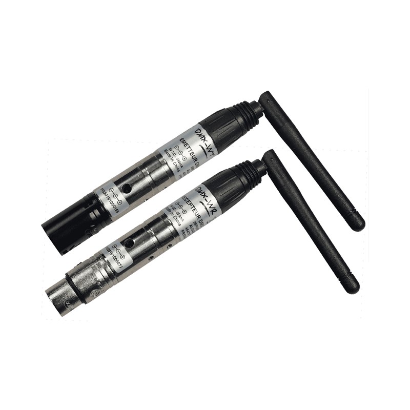 Pack Emetteur Récepteur DMX Sans-Fil