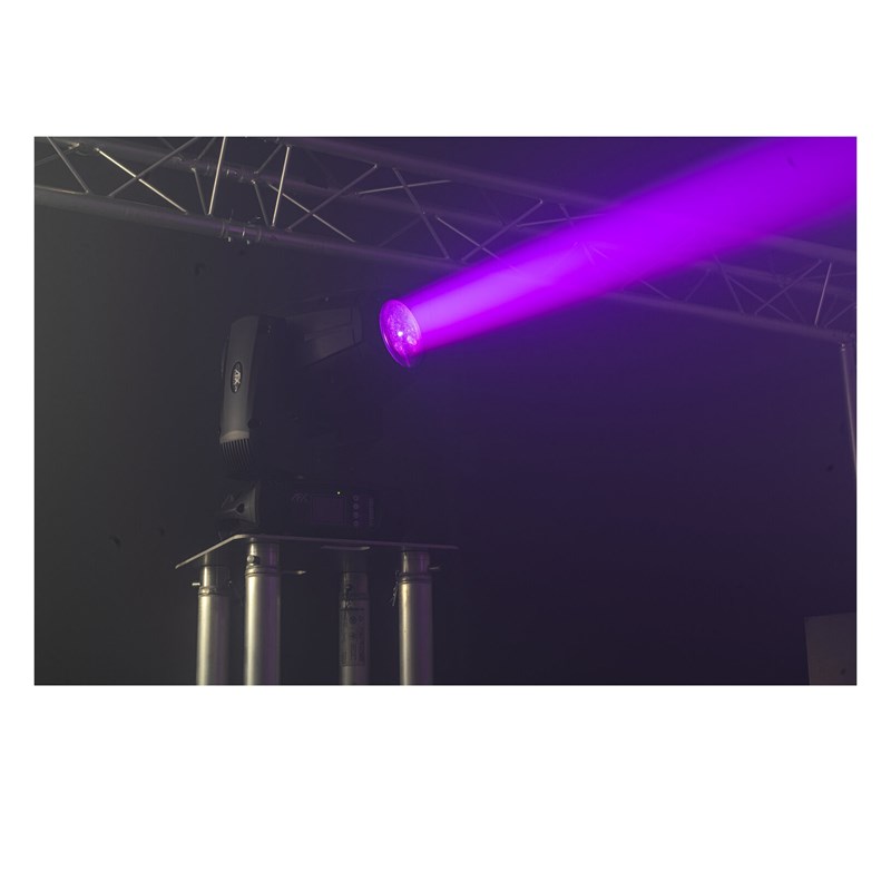 Lyre hybride Beam-Spot-Wash 180W avec DMX et zoom - VIOLET