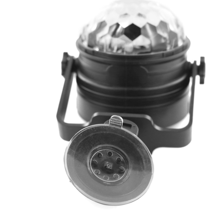 Twist Ball - Jeu de lumière LED RGB - 6 x 1W animation