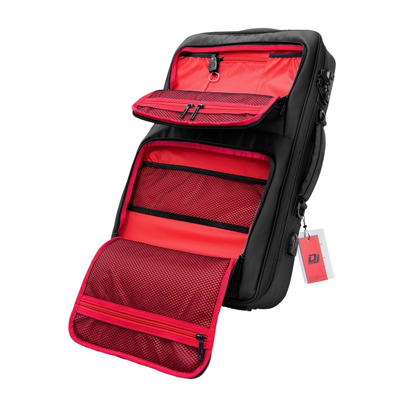 Sac à dos DJ urbain 15" - Multi-compartiments - Etanche eau
