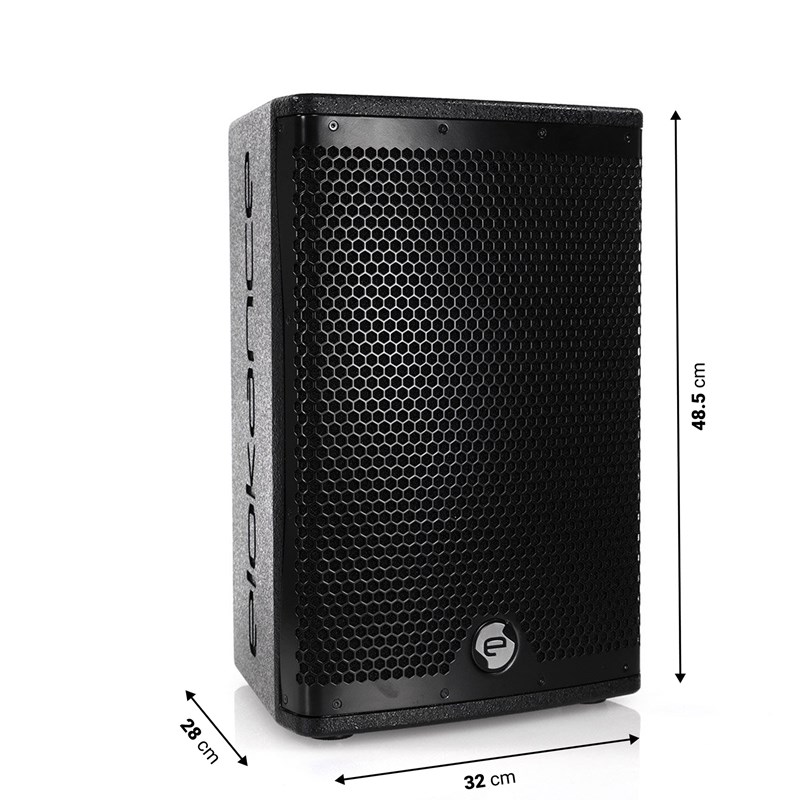 Enceinte passive 10” - 200W RMS - 8 Ohms - dimensions Elokance - ELO 10 MK2