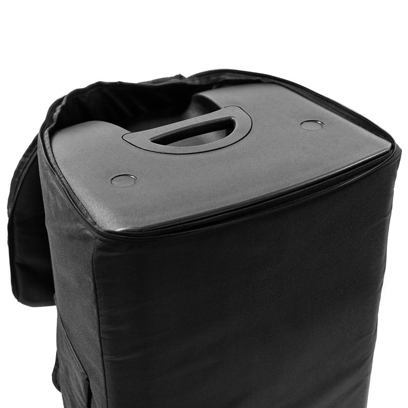 Housse de protection pour enceinte 12” - poignée renforcée - Elokance - e12A cover ouvert