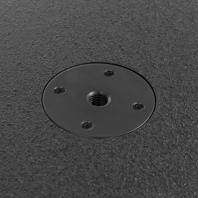 Système sono colonne 2.1 - 1600W - caisson 12" & BT - embase Elokance - e-Slim 212