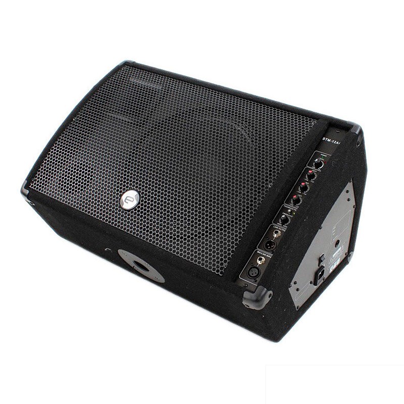 Enceinte retour scène 180W - Filtre anti-larsen & EQ - Elokance - STM 12AC Actif
