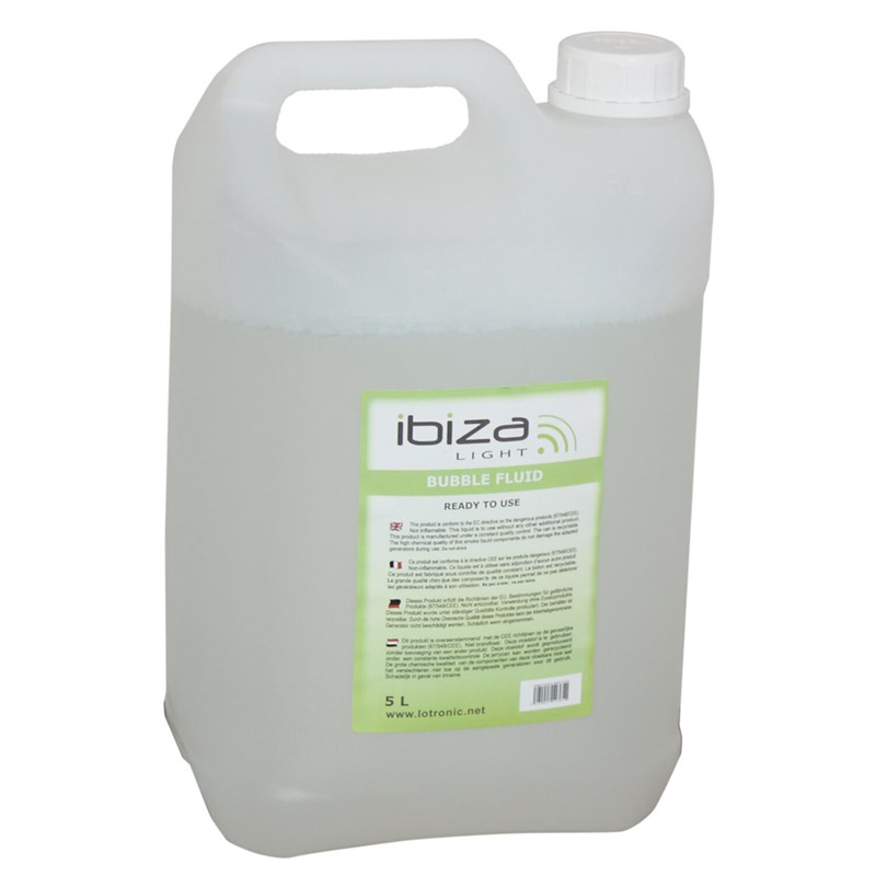 Liquide pour machine à bulles Ibiza Light BUBBLE5L