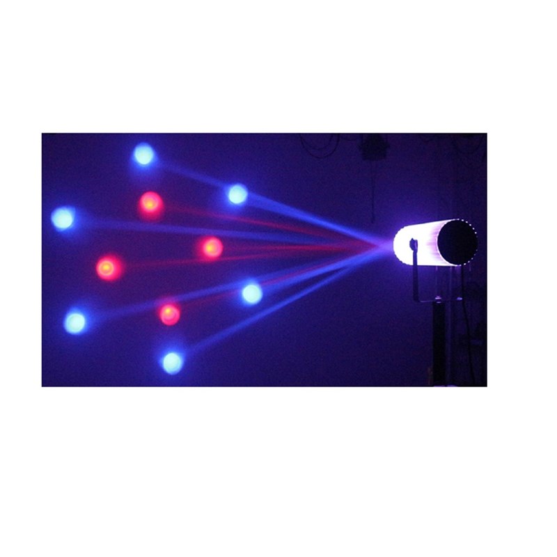 Effet Moon Flower LED RVBBA sur batterie rechargeable - effet