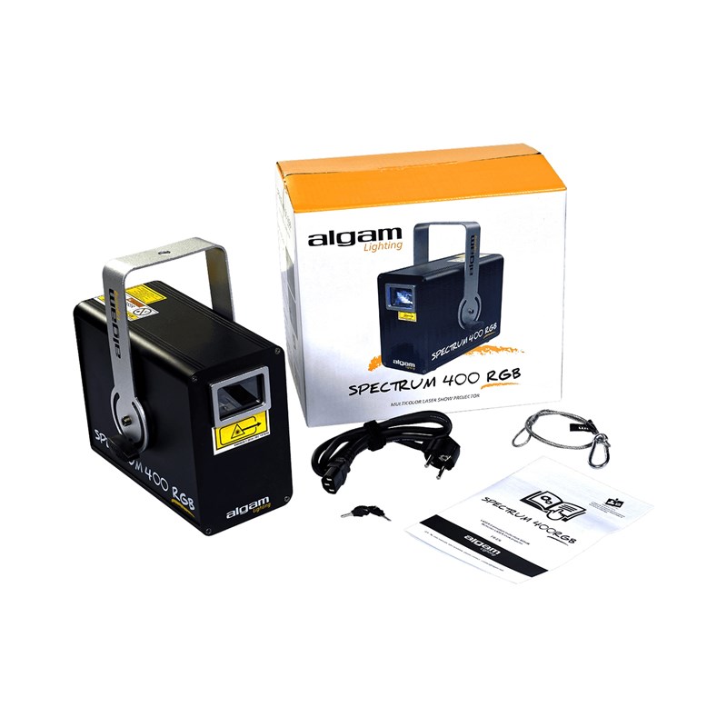 Laser d'animation - 400mW RGB DMX accessoires