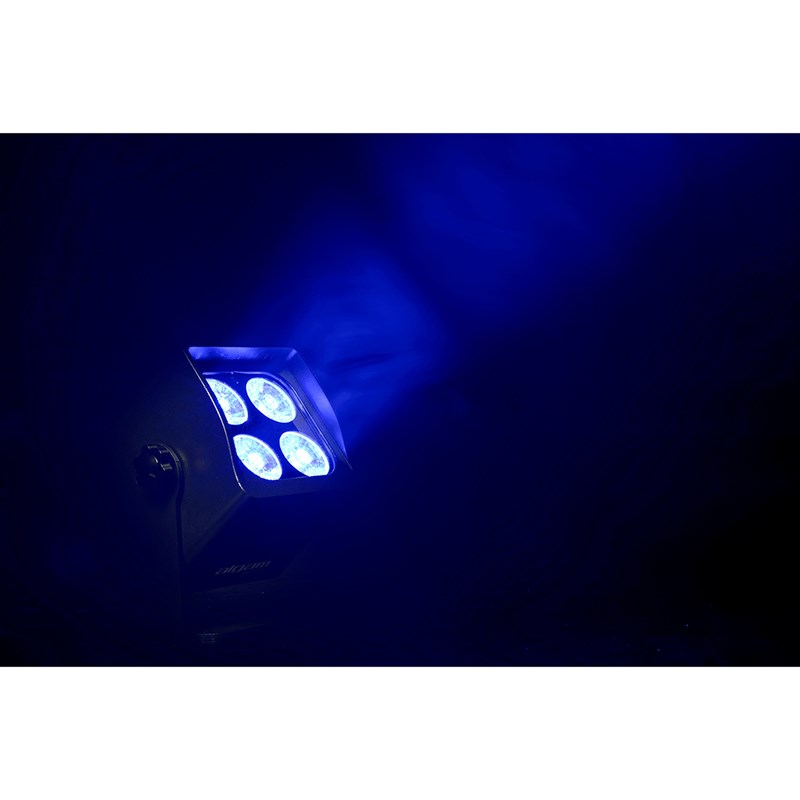Projecteur PAR LED 4 x 4W RGBWW sur batterie - IP65 concert