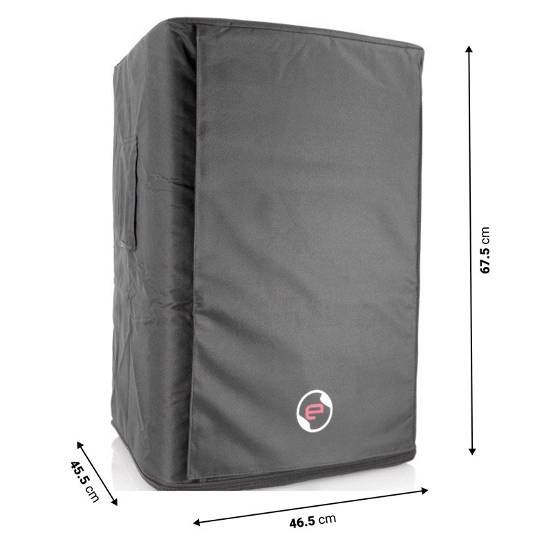 Housse de protection pour enceinte 15” - Noir