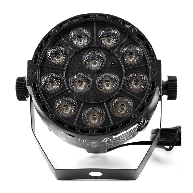 Projecteur PAR LED - 12 x 3W RGB - 3-en-1 musical