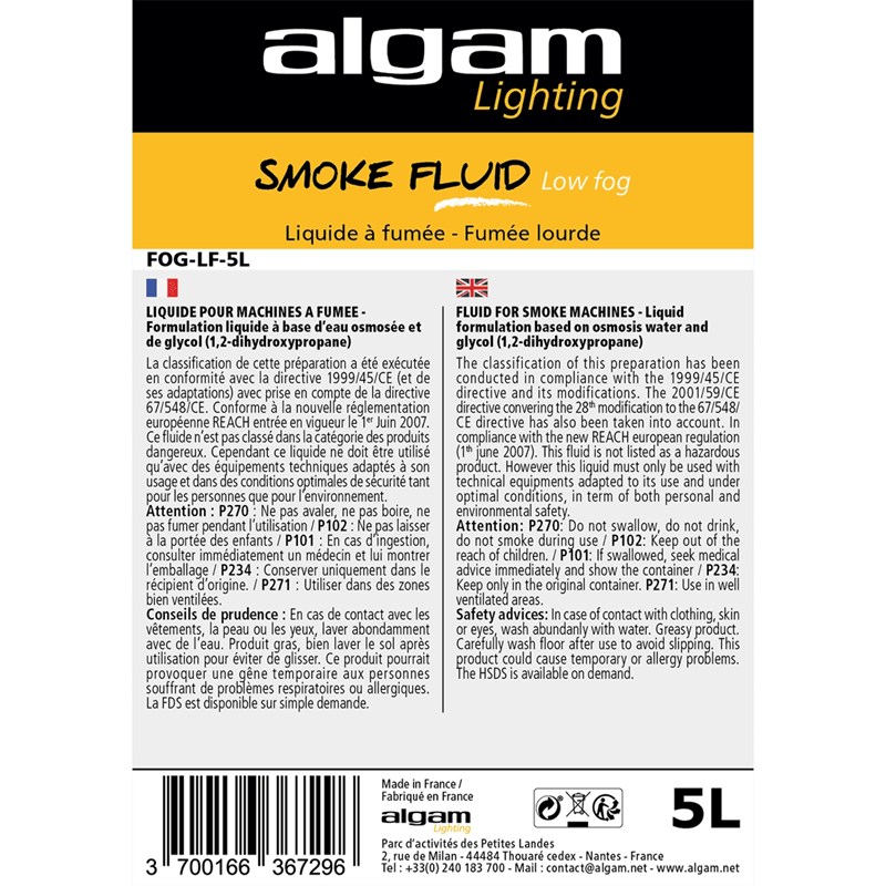 Liquide à fumée lourde - 5L