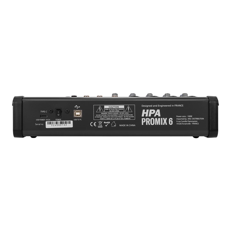 HPA Promix 6 - arrière
