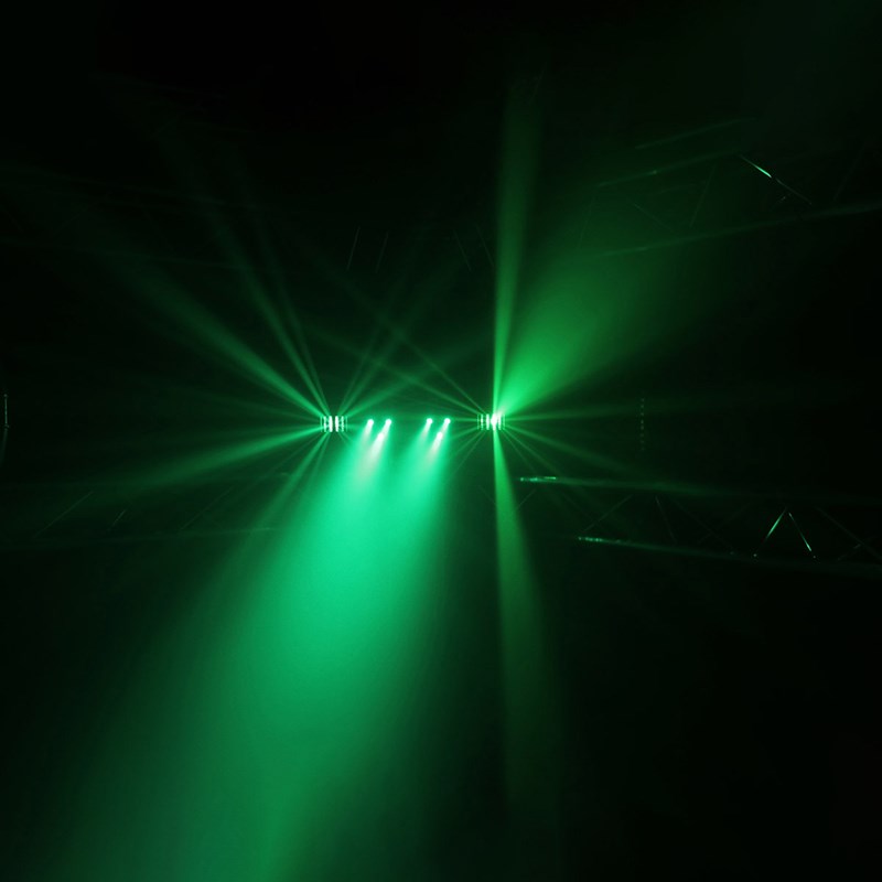 Portique d'éclairage - 2 projecteurs LED - 2 Nano Derby DJ