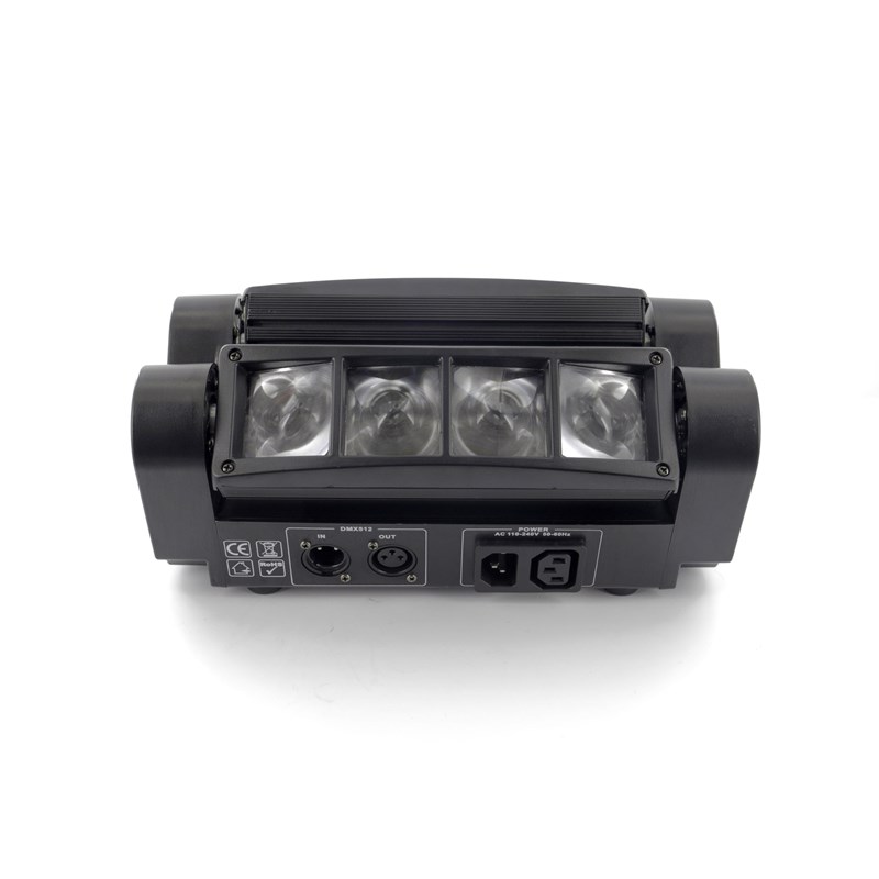 Jeu de lumière effet Beam - 8 LED CREE 3W RGBW contrôleur