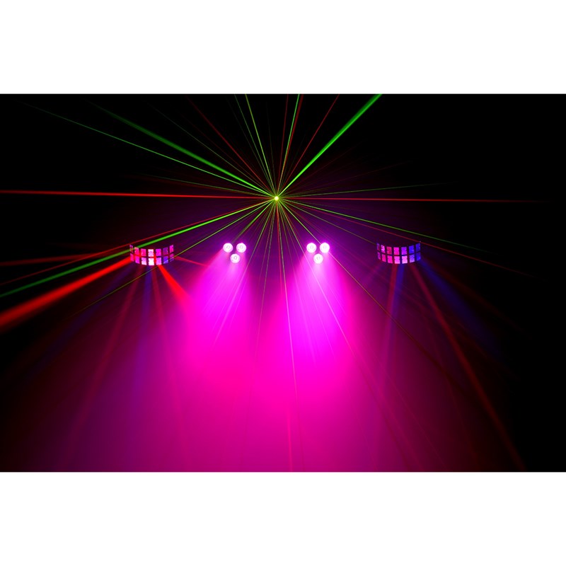Projecteurs à LED 4-en-1 sur Pied disco