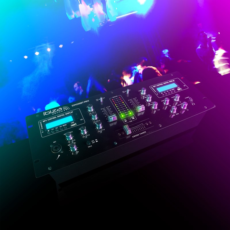 Table de mixage 2 canaux - USB