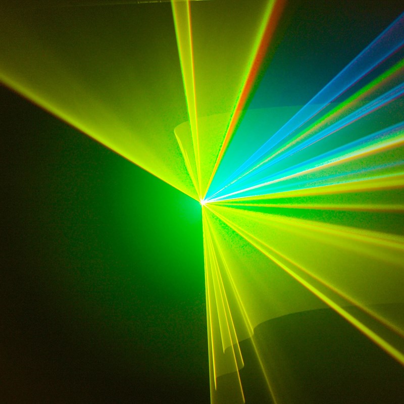 Laser professionnel RGB Class 4 - 200 programmes ILDA fête