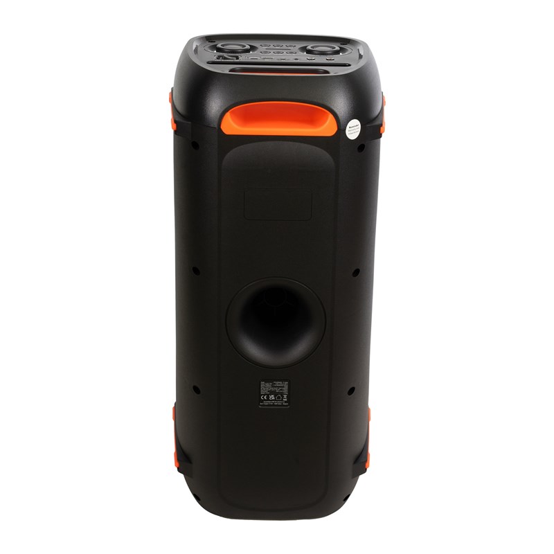 Enceinte Bluetooth autonome LED 2 x 6.5" 600W - arrière