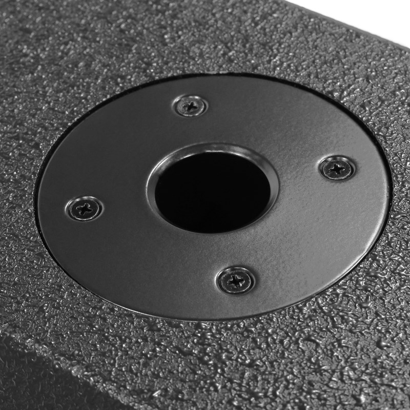 Enceinte retour scène 180W - HP 12" & Filtre anti-larsen - Elokance - STM 12A embase