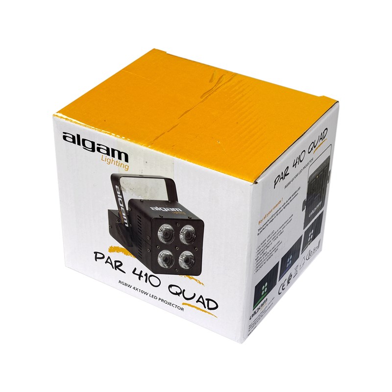 Projecteur PAR LED - 4 x 10 W RGBW scene dj