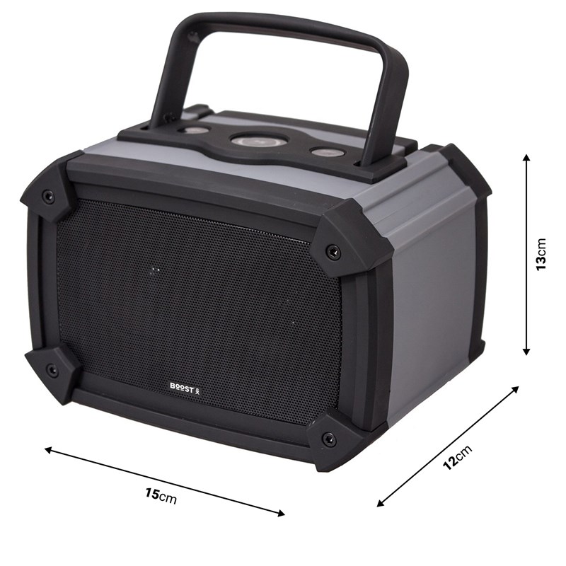 Enceinte Bluetooth extérieure stéréo rechargeable - dimensions