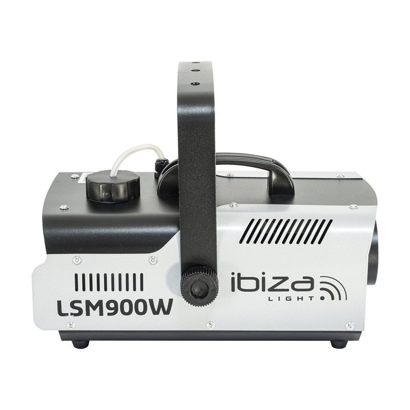 Machine à fumée 900W avec télécommandes filaire/HF - côté