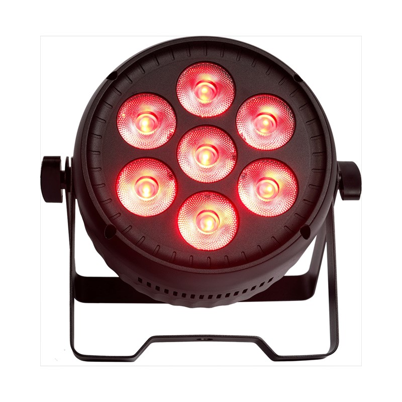 PAR LED Wash 4-en-1 - 7 x 30W RGBWW Angle 35° dmx