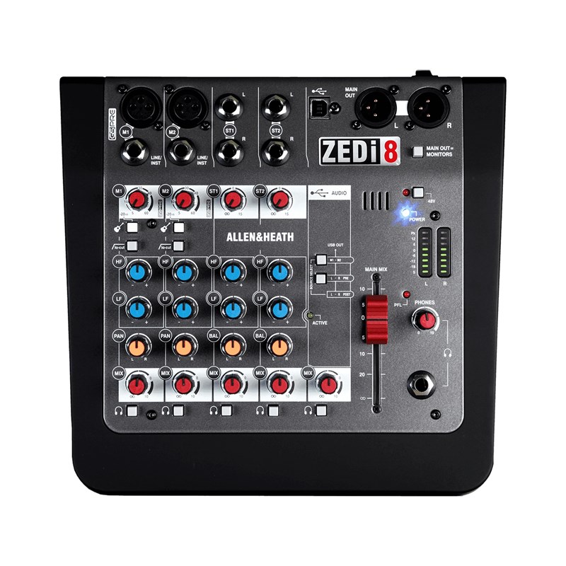 Console Analogique GSPre - 2 in mono, 2 stéréo, USB connectique