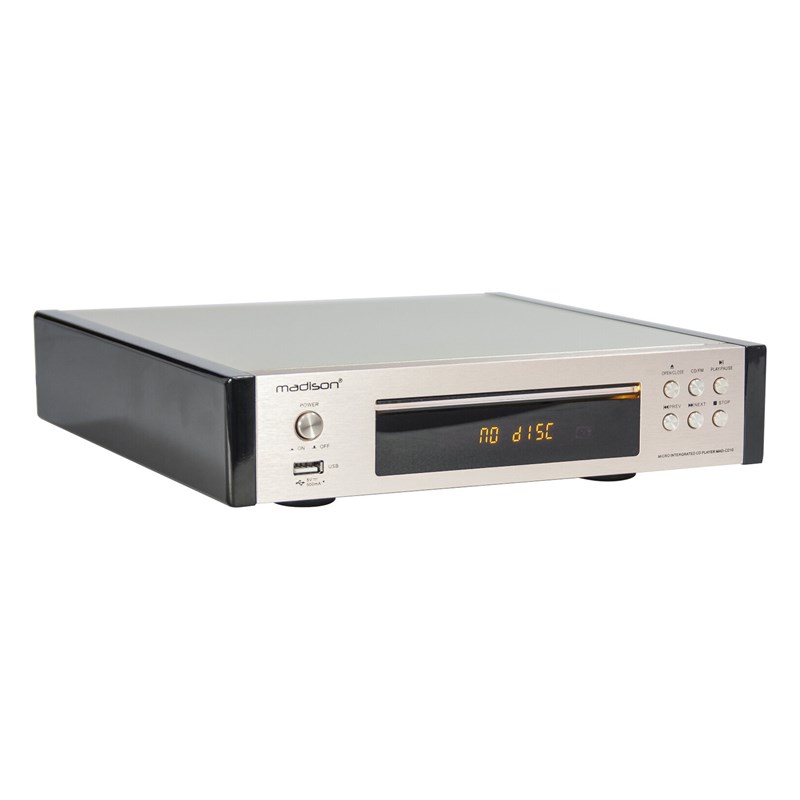 Lecteur CD MP3 avec tuner FM 30 mémoires et télécommande - MADISON