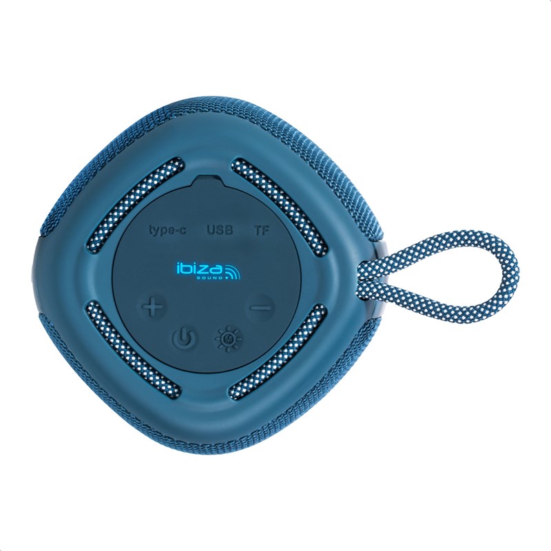Enceinte BT 10W - TWS, USB & LED décorative - Sur Batterie