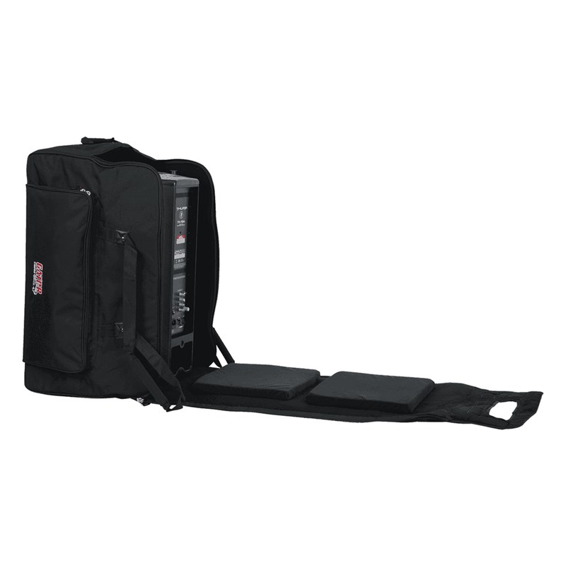 Housse enceinte 15" avec roulettes - Nylon rembourré - GATOR CASES - HGF GPA-715 - ouverture