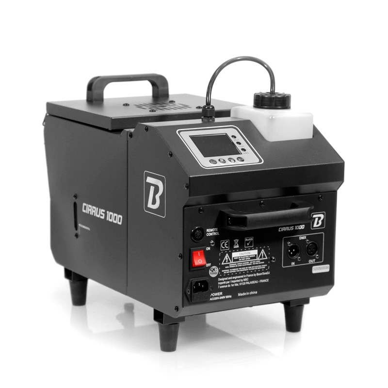 Machine fumée lourde à eau - 1000W DMX + télécommande - Cirrus 1000 LCD