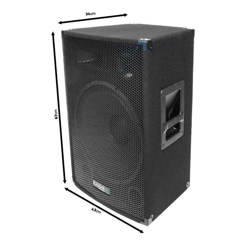 Enceinte Passive 3 voies - 15"/38cm Jack
