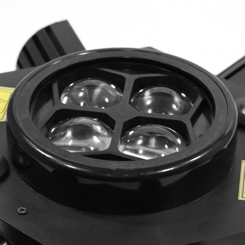 Jeu de lumière LED 3 Effets - Beam - Nid - Laser - 150W Automatique