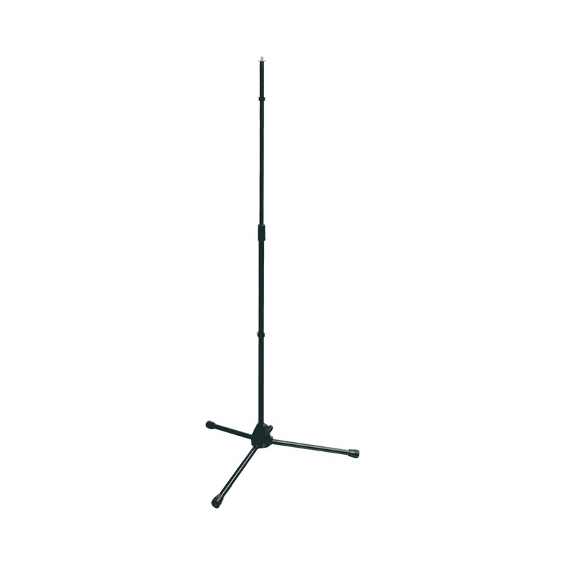 Pied de micro droit noir - Base trépied stand