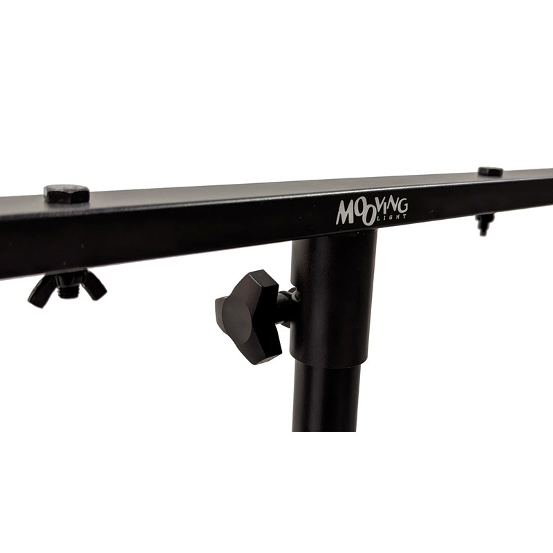 Pied lumière réglable avec barre en T et goupille